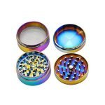 Four Piece Solid Top Rainbow Grinder