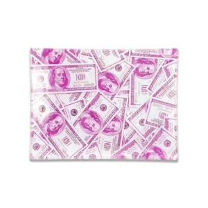 Shatter Proof Glass Rolling Tray Benjamins