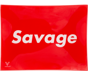 Shatter Proof Glass Rolling Tray Savage