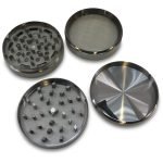 Sharper 4 Piece Zinc Herb Grinder