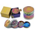 Shredder Rainbow Window Metal Weed Grinder