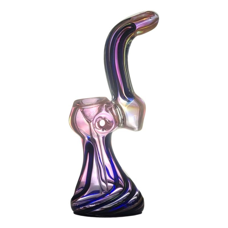 Beautiful Glass Hand Pipe Purple